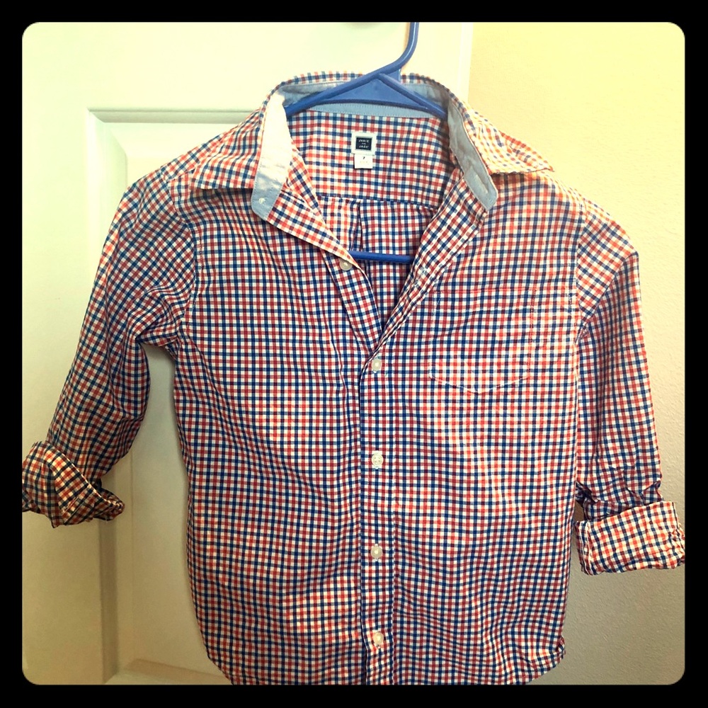 Janie & Jack boys dress down shirt